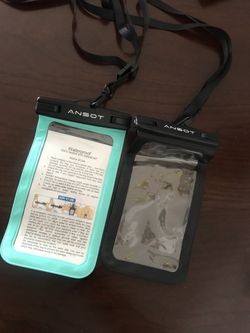WATERPROOF PHONE CASE OR BAGS