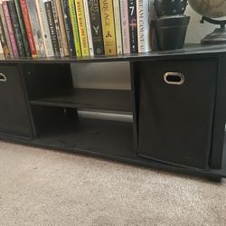 TV Stand w/ Storage Bins