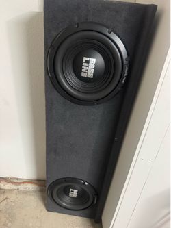 Boom box  alpine 12 inch speakers