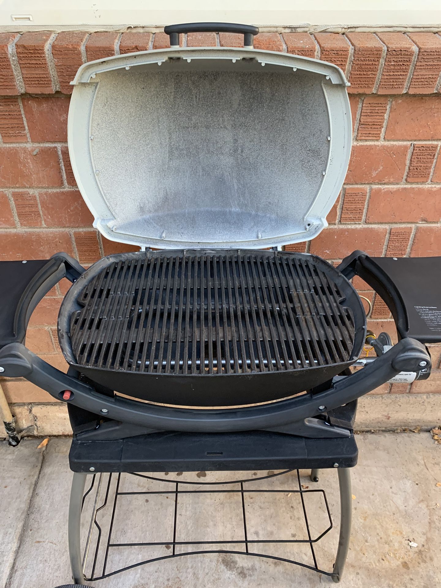 Weber Q 2000 Portable Camping Tailgating Grill For Sale