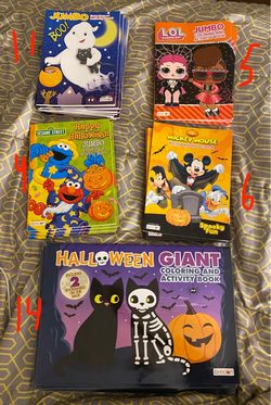 Halloween coloring books school