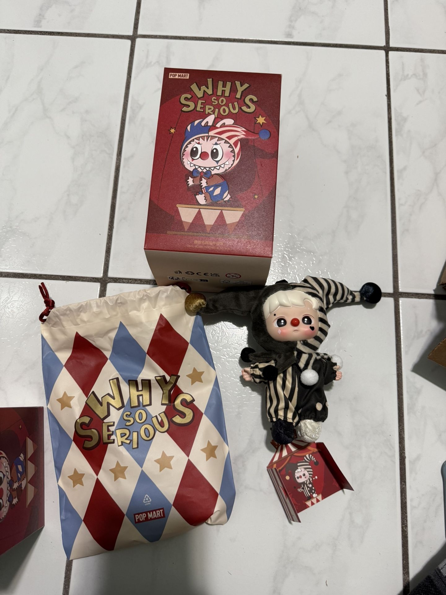 Why So Serious Silver Mist Clown