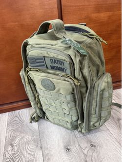 Phil & Jack Military Backpack/Diaper Bag