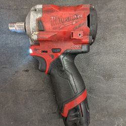 Impact Wrench Milwaukee M12 FIWF12-0 12V With Battery 
