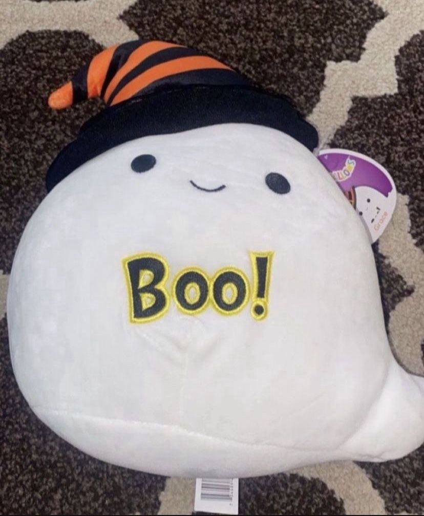 Grace Ghost Squishmallow 8in