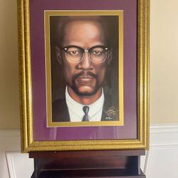 Portrait of Malcolm X