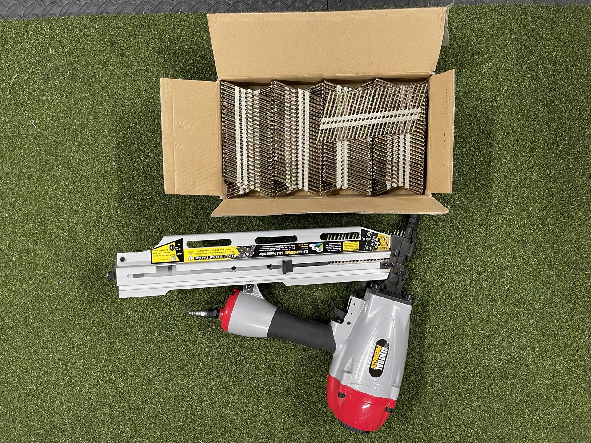 Central Pneumatic Framing Nail Gun
