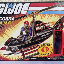 Gi Joe Cobra FANG With Cobra Pilot