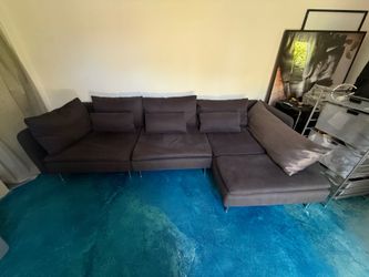 IKEA SÖDERHAMN Sectional, 4-seat with chase lounge