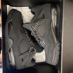 Jordan black cat 4 size 8.5