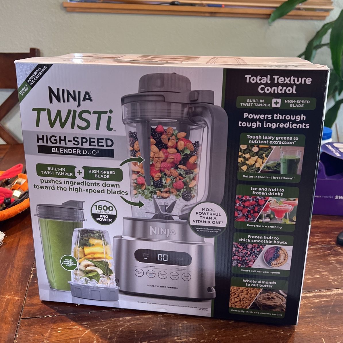 Ninja Twisti High Speed Blender Duo Open Box for Sale in Whittier, CA -  OfferUp