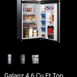 Galanz -  4.6 CU.FT - Stainless Steel Refrigerators - Model: GL46TS5E (New in Boxes)