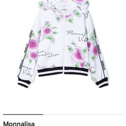 Monnalisa all-over logo jacket Size 10/12