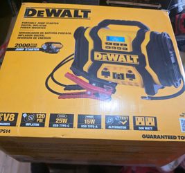 Dewalt jump starter digital inflator