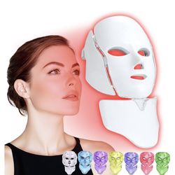 Red Light Photon Facial Mask with Remote Control - SDKWDH - New in Box