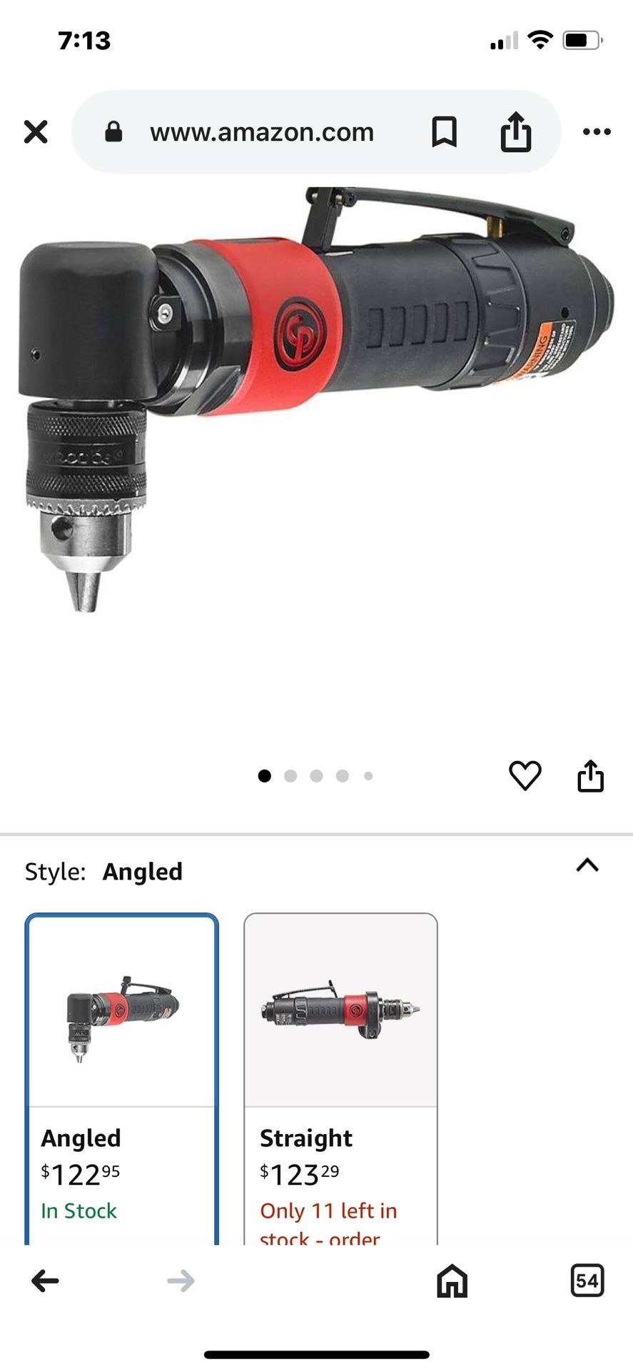 3/8 Angle Drill 
