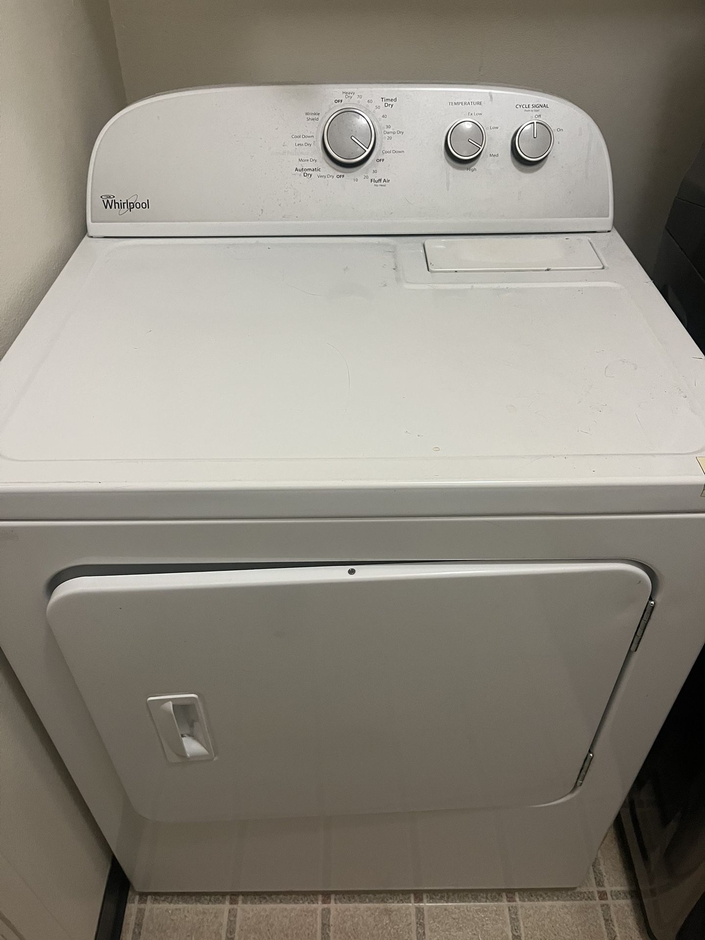 Whirlpool Electric Dryer