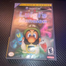 Nintendo Gamecube Luigis Mansion CIB