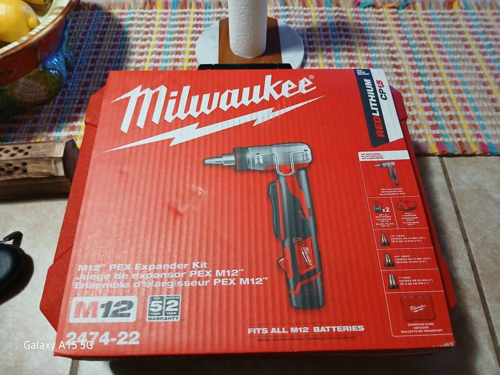 Milwaukee M12 PEX Expander