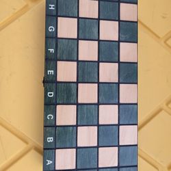 Authentic Polish Wood Travel Chess Set - Babushkas Imported