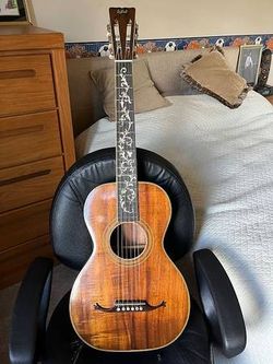 Washburn Koa wood vintage guitar $30k or FREE