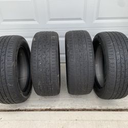 225 / 55 / R17. Set of 4