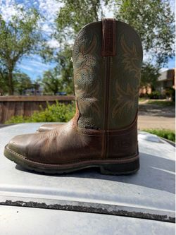 Justin steel toe boots