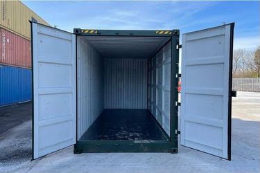 Title 20 FT solid high cube connex container