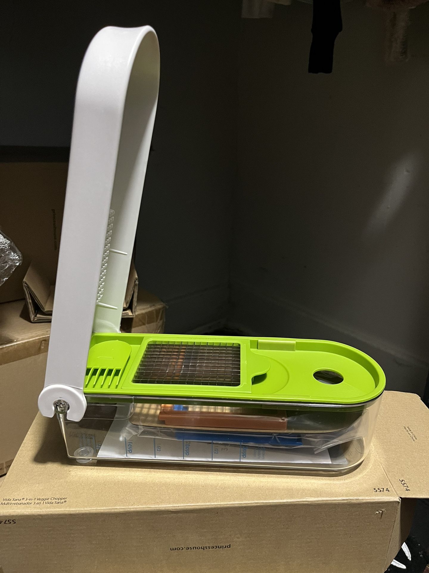 Princess House 3-1 Veggie Chopper