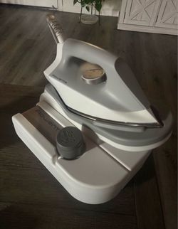 Rowenta Pro Steam Station Pressure Iron & Steamer GREAT Very Clean