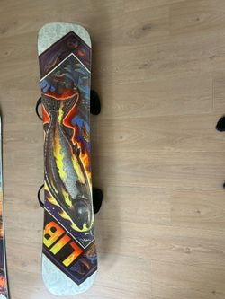 Libtech E Jack Knife 158 / Burton Malavita bindings