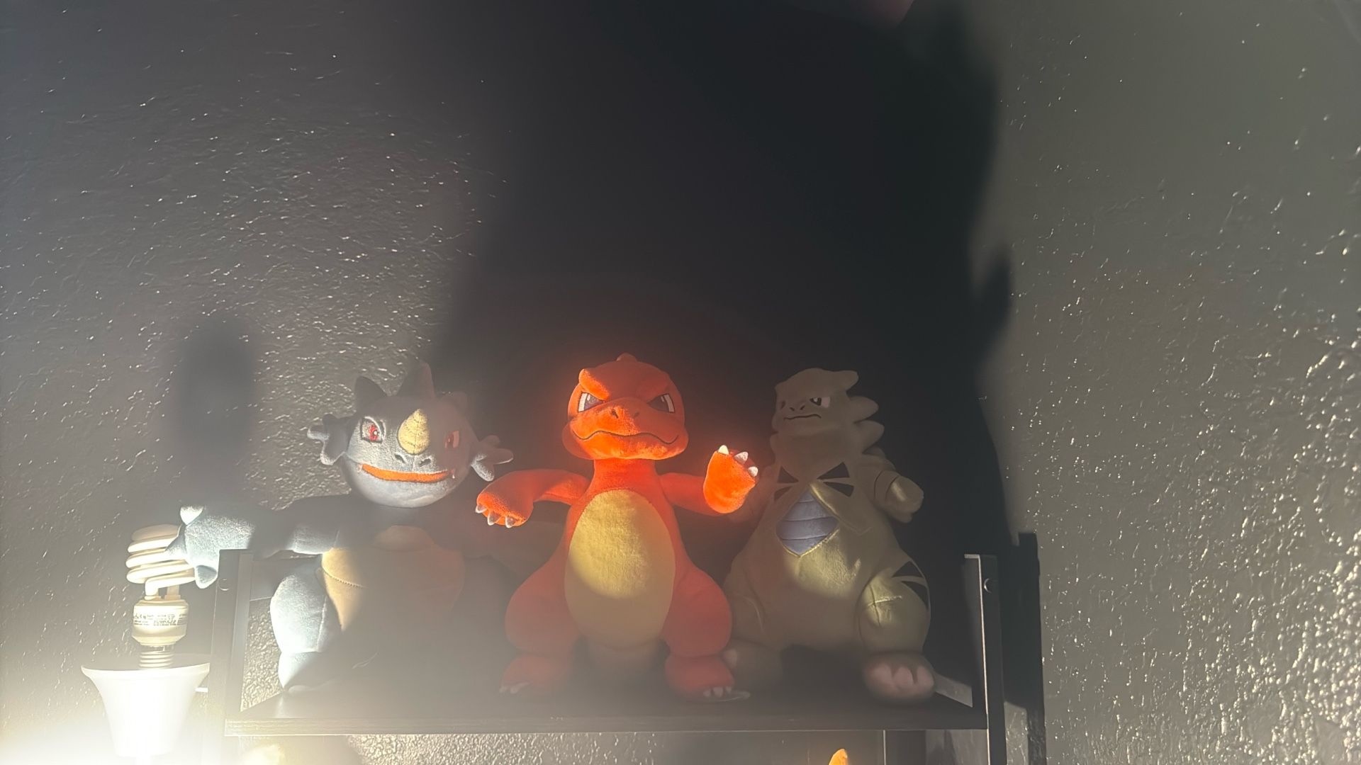 Charmelon, Rhydon, Tyranitar Plushies