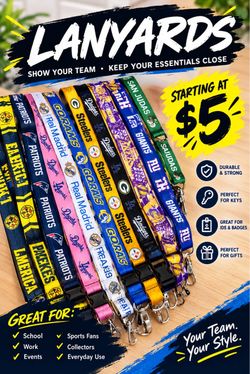 Lanyards on promo