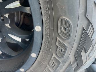 Open Country Toyo truck wheels.
