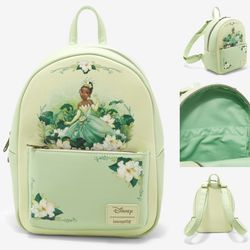 Loungefly Disney The Princess And The Frog Tiana Floral Mini Backpack 