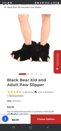 Lazy One Bear Paw Slippers KIDS
