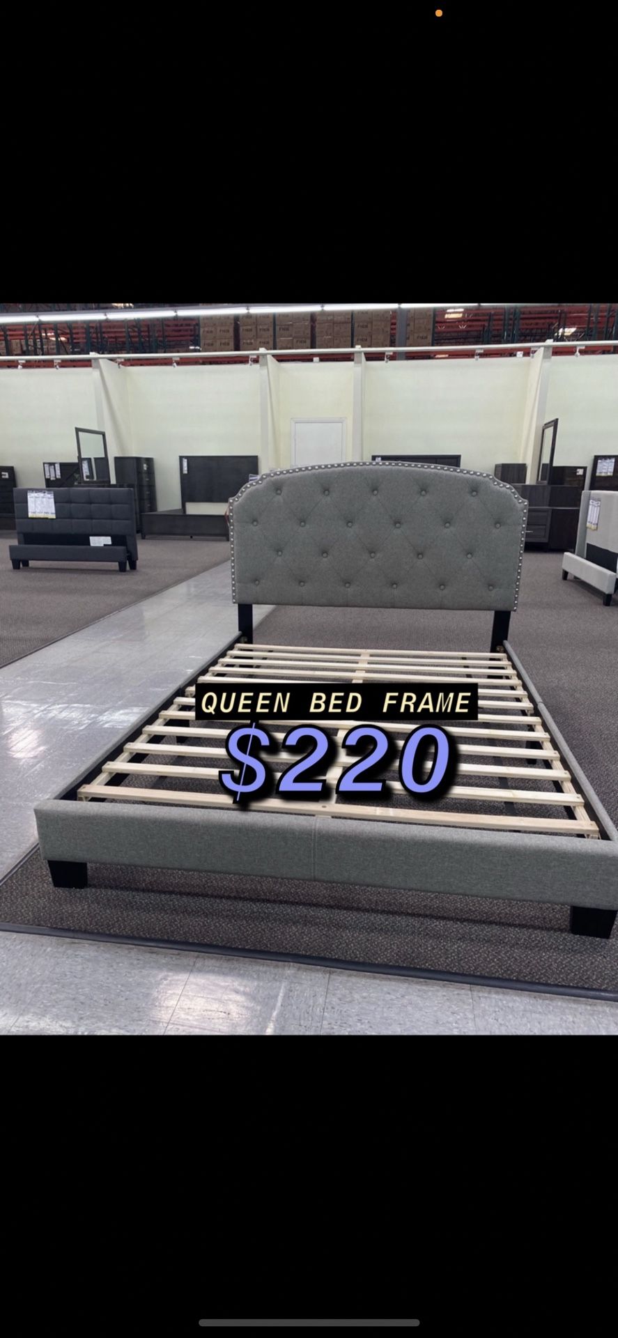 Queen Size Bed Frame Only ‼️
