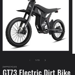 NEW!!!!! Gt73 electric bike