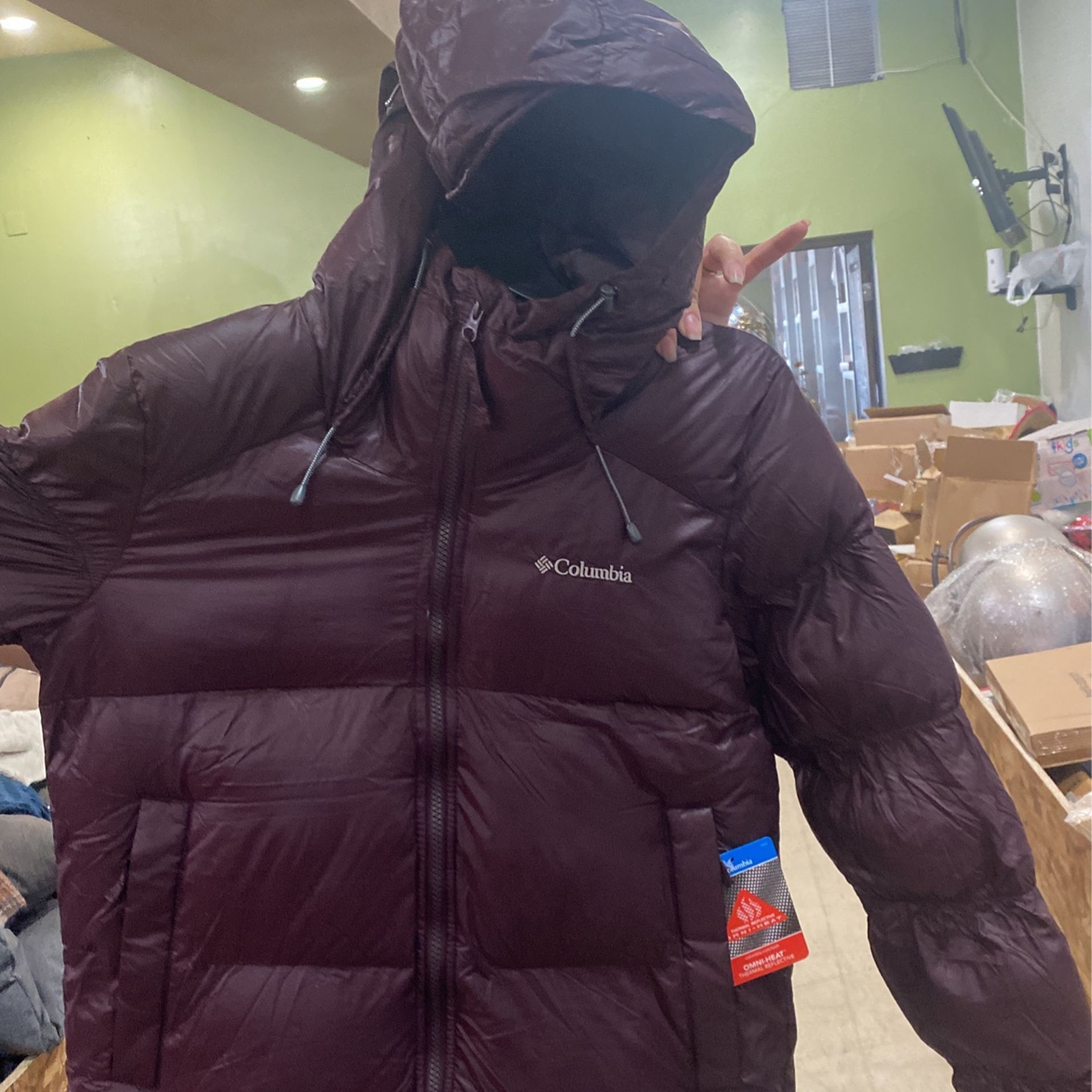 Colombia puff up jacket