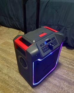 ION Pathfinder 280 – Wireless Bluetooth Speaker w/ Massive Bass, LED Lighting, & 100-Hour Battery