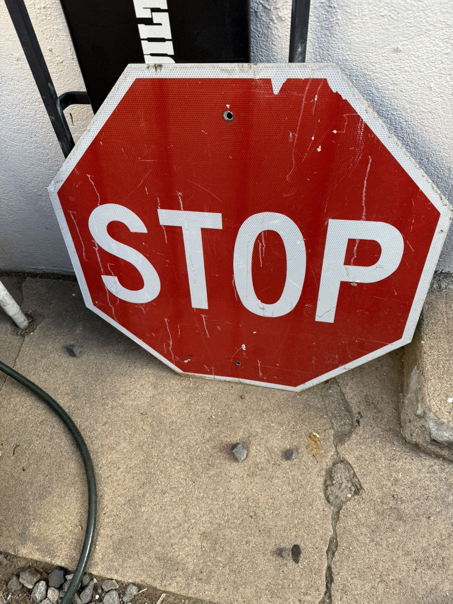 Large Stop Sign