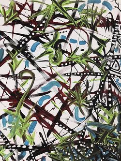 Beautiful Disaster Abstract Painting