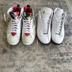 Jordan 13 - & Jordan 7 Sz 11 