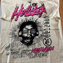 Hellstar tee cream color size M