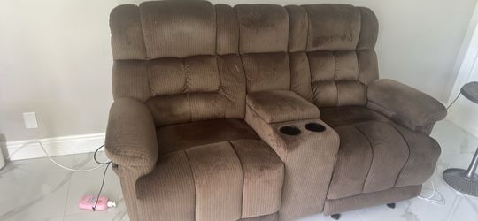 Power Loveseat. Massage&Heat