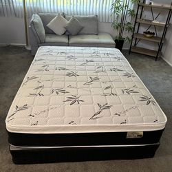 King Mattress and Box Spring Brand New in Plastic