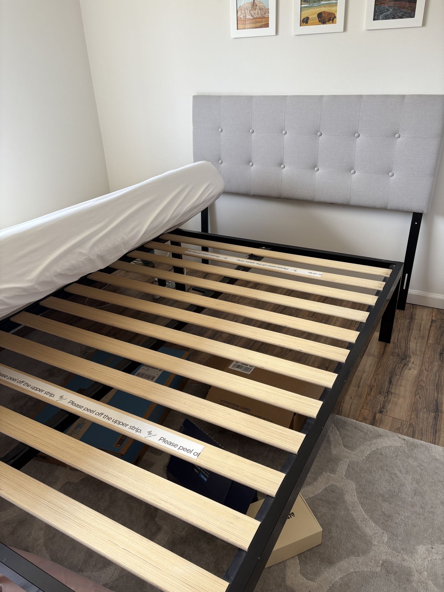 Full Size Bed Frame And Headboard
