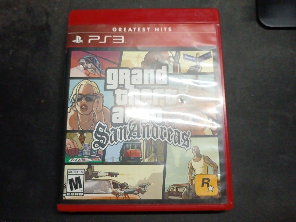 Grand Theft Auto San Andreas PS3 Pre-owned 