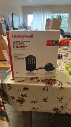 Brand New Honeywell Digital Deadbolt And Lever