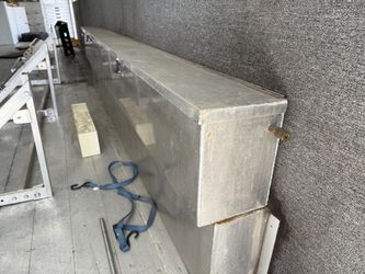 Aluminum Trailer Storage Toolbox / Bench Box